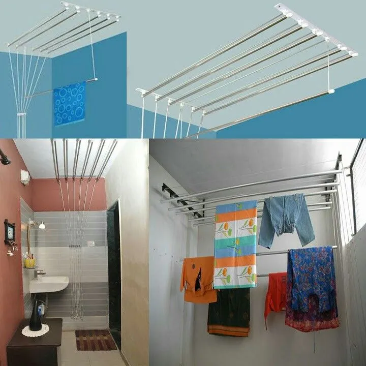 Pulley Clothes Hanger 1 Pulley Clothes Hanger