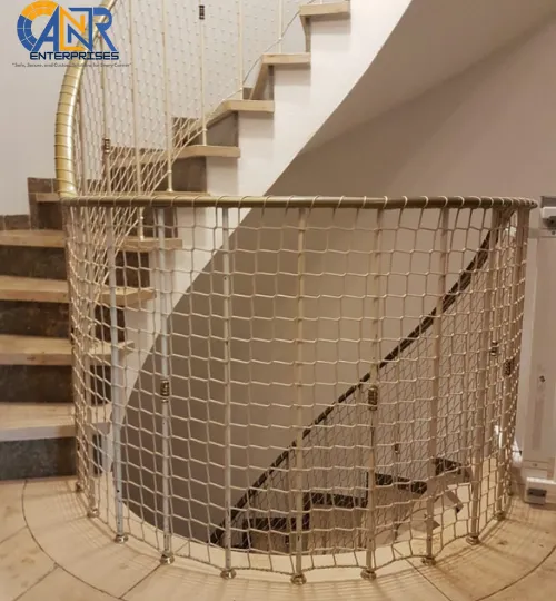 Stair Case Safety Nets 1 Stair Case Safety Nets