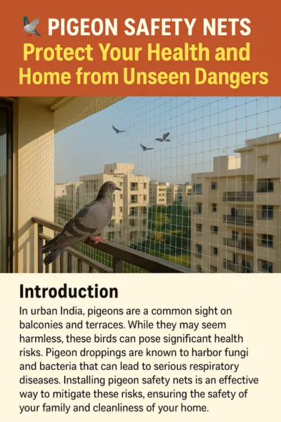 🕊️ Pigeon Safety Nets: Protect Your Health and Home from Unseen Dangers 1 Protect Your Health and Home from Unseen Dangers