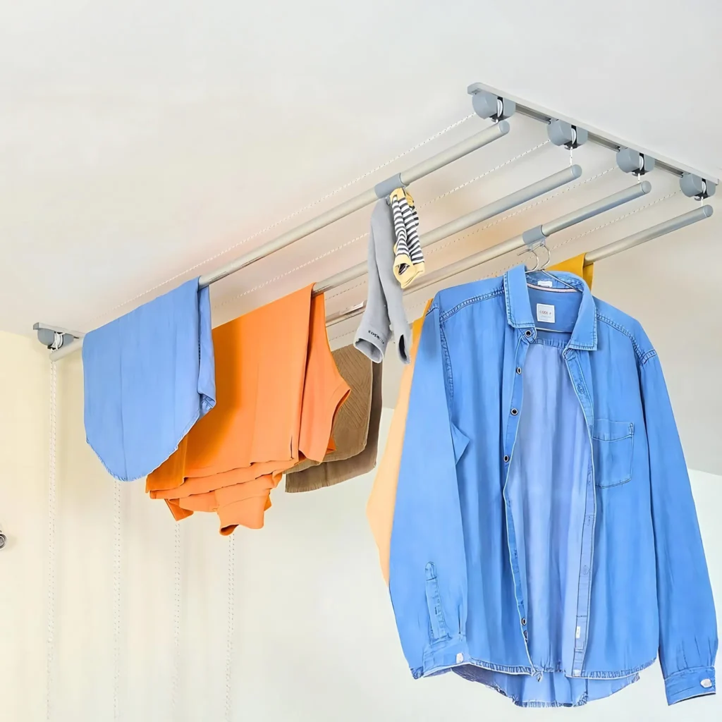 Pulley Clothes Hanger 3 Pulley Hangers