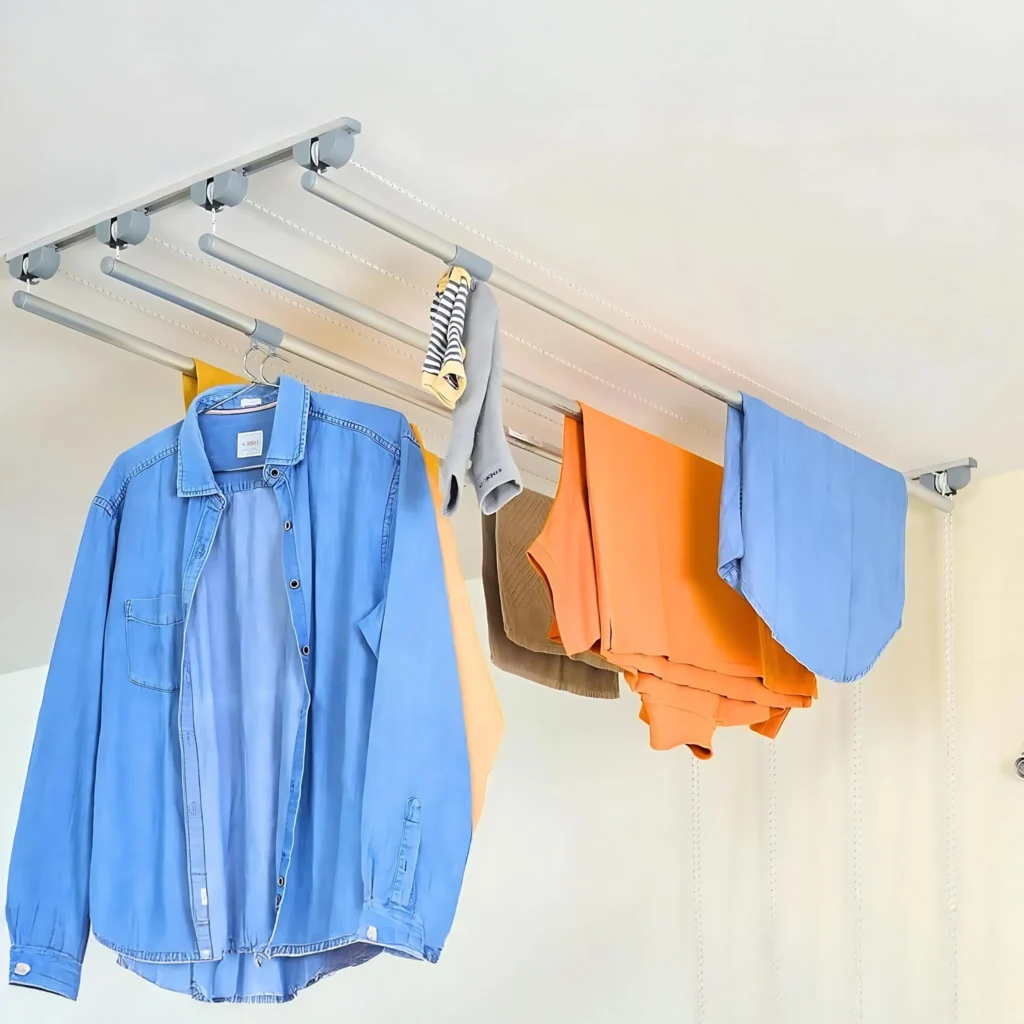 Pulley Clothes Hanger 2 Pulley Hangers
