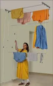 Pulley Clothes Hanger 2 Clothes Drying Solution