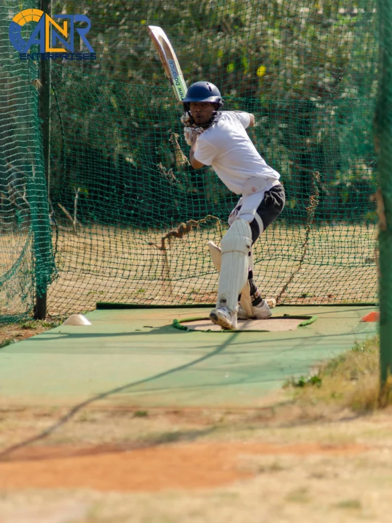 Cricket Practice Nets 2 Spacious cricket training net with proper safety enclosure